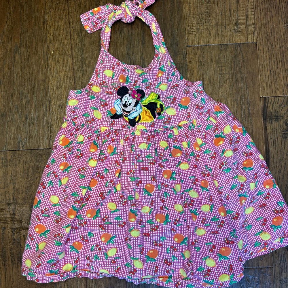 Minnie Mouse Pink Fruit Dress